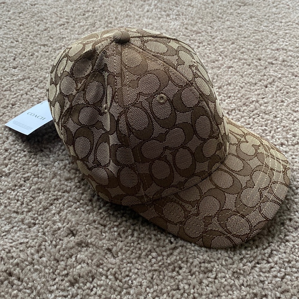 Coach monogram hat